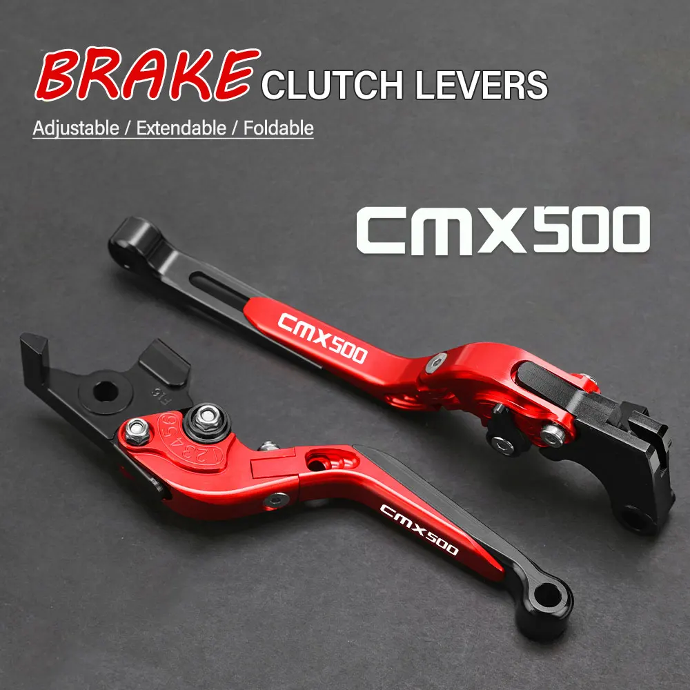 

FOR Honda REBRL CMX500 2017-2019 CMX 500 Motorcycle Hand Brake Clutch Adjustable Levers Handle Folding Extendable Lever grip