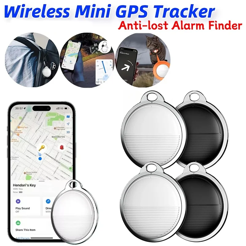 جهاز تتبع صغير بنظام تحديد المواقع لنظام أبل Ios العثور على تطبيقي علامة الهواء مفتاح مكتشف حقيبة الأمتعة سيارة أطفال الحيوانات الأليفة محدد جهاز تعقب بلوتوث ذكي