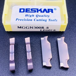 Carbide Insert Turning Slotted Blade, Alta qualidade, MGGN150 MGGN200 MGGN250 MGGN300 MGGN400 R L JM, MGMN150 200 250 MGMN300 400 500