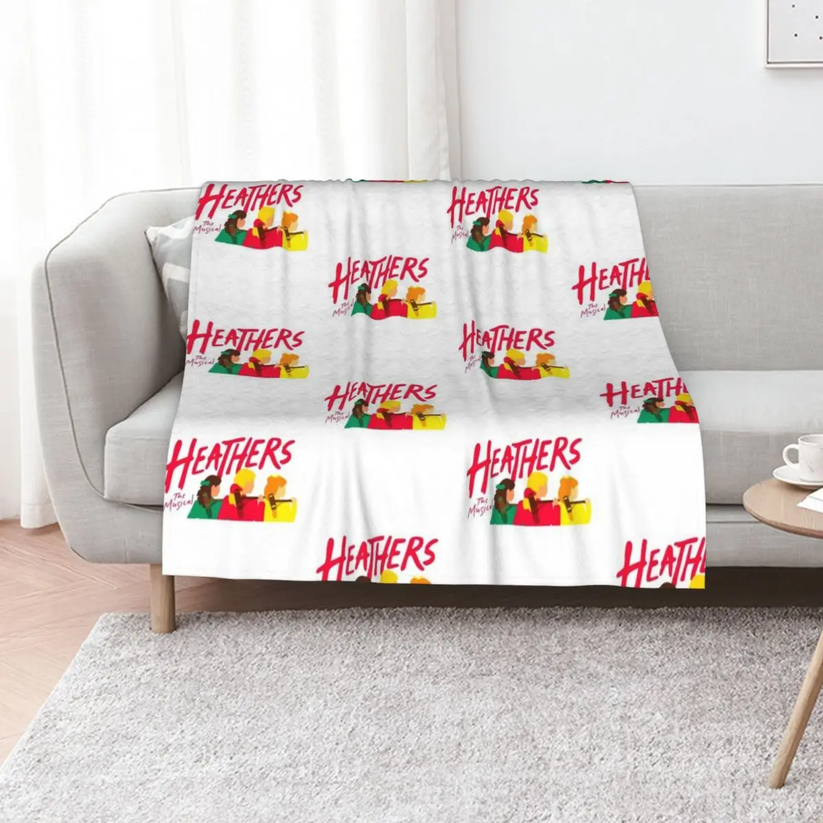 Heathers Throw Blanket Soft Plush Plaid Cute Giant Sofa blankets ands Hairys Thins Blankets