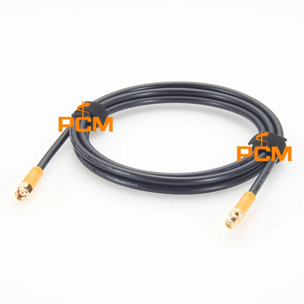 RP SMA Reverse Polarity SMA Antenna Extension Cable RG58 RF Coaxial Cable for WiFi Router GPS Wireless Network Communication Equ