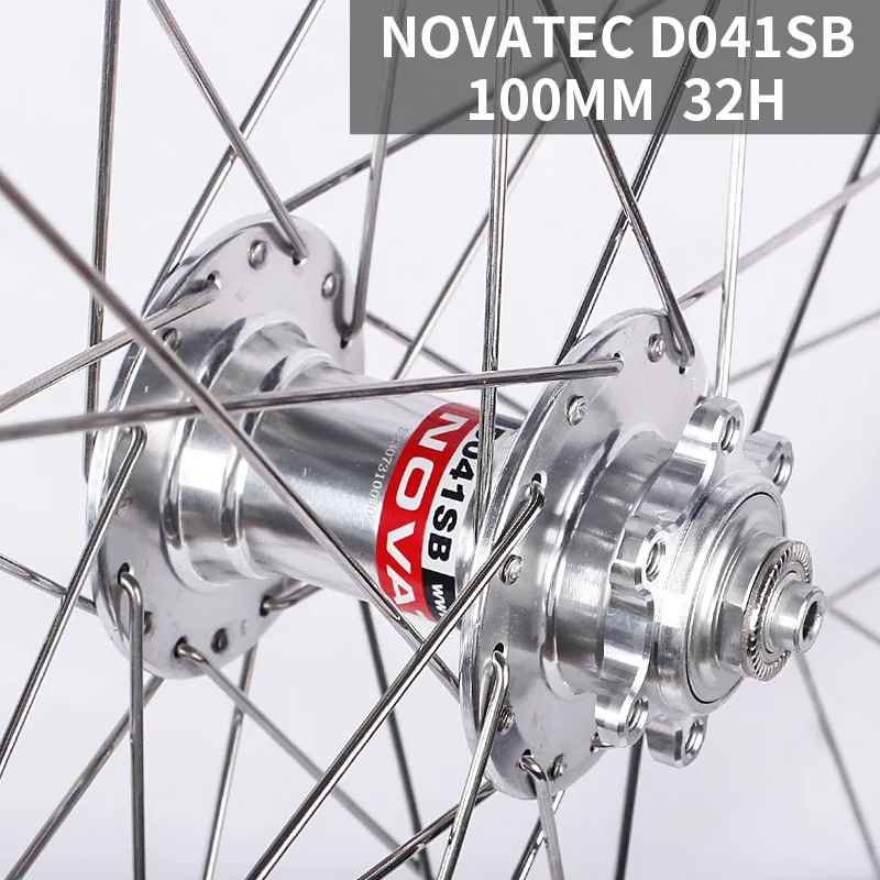 Novatec 700C Road Bike Wheels D041/D042SB Light Bicycle Hubs 26inch MTB bicycle wheel set aluminum alloy 4bearings 7/11S Wheels