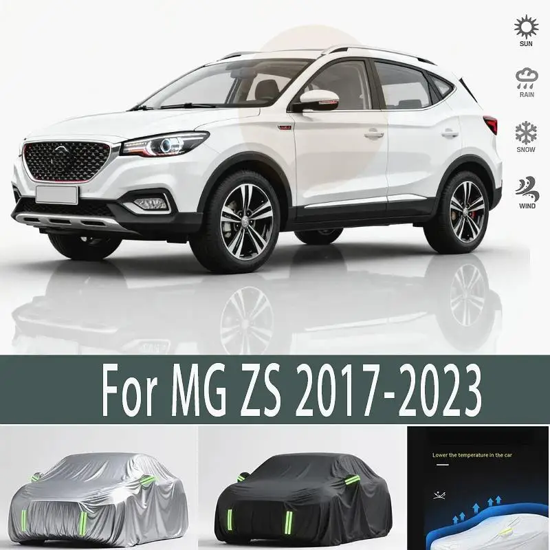 

For Outdoor Protection & Waterproof Full for MG ZS 2017 2020 2023 Snow Sunshade Dustproof Exterior Accessories Car Covers