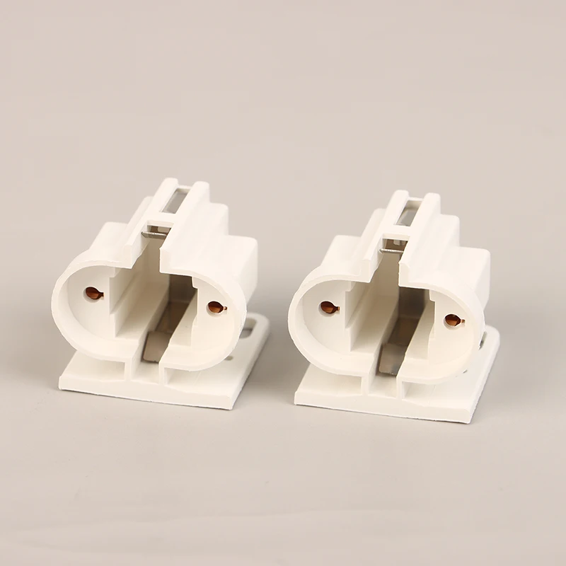 

2PCS H Tube U Tube G23 Lamp Socket Plug-in Base Two-pin 2P Plug-in Tube Lamp Tube Socket Yuba Lamp Tube Plug