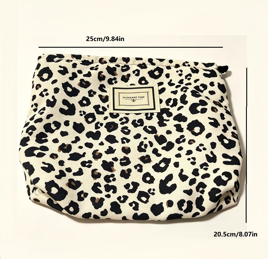 Zufällige Organizer-Tasche mit Zebra-Print, Make-up-Tasche, Kulturbeutel, Damenhandtasche, Clutch-Tasche, praktische Aufbewahrungstasche mit großem Fassungsvermögen – Detail 1