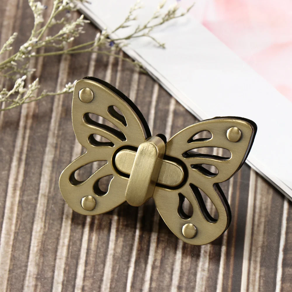 Creative Bee Shaped Bag Clasp Hardware High Quality Retro Turn Lock Metal Buckles Leather Craft Handbag Purse DIY Accessories