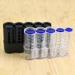 Coin Storage Box Change Creative Automatic Spring Collection Rack Euro Organizer Container High Quality Transparent Money Clip