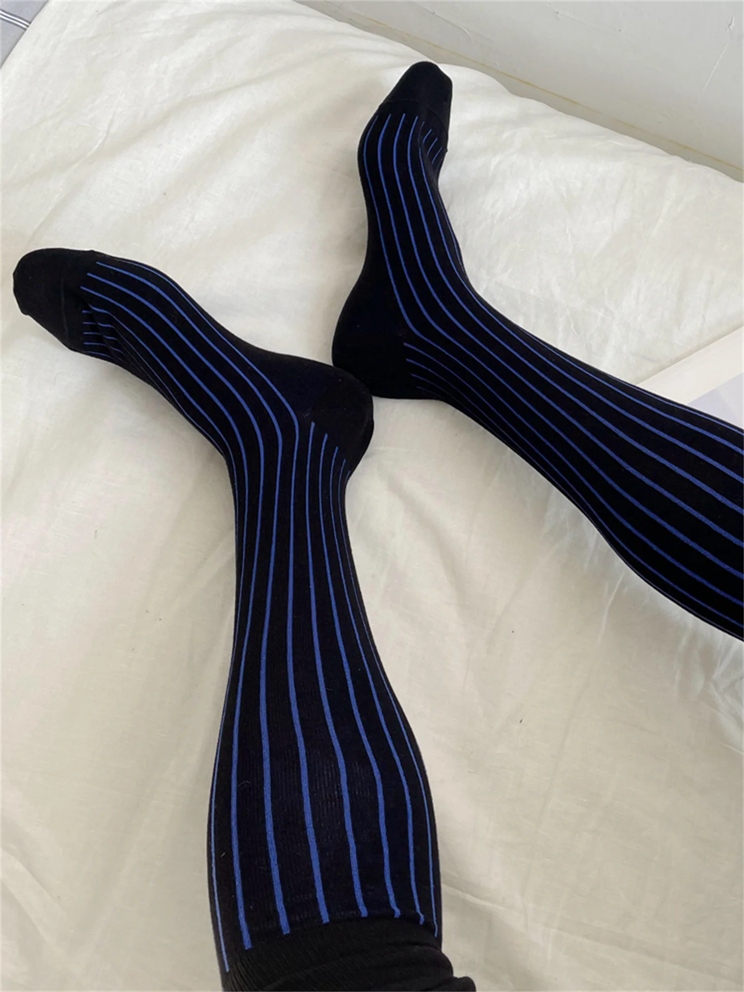 Sex Mature Hot Fashion Socks Man's Tights Calf Socks Fetish Laced Stocking Fine Dress Socks Short Socks Daily