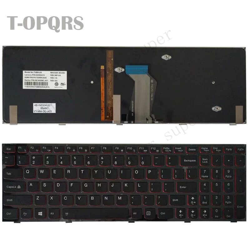S+   New Laptop for Lenovo IdeaPad Y500 Y500N Y510P Y500NT Y590 US Keyboard backlit