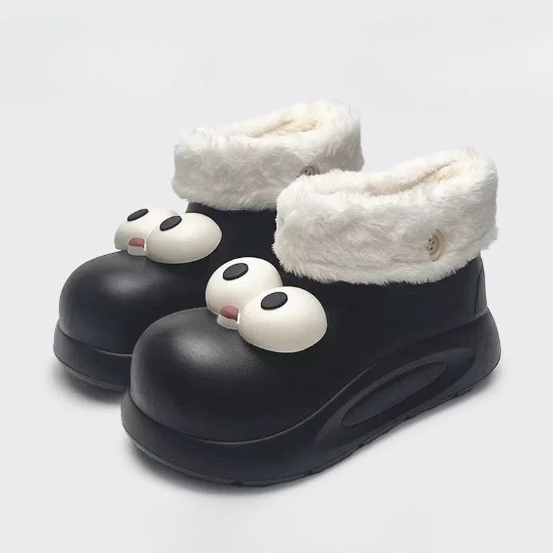 

Furry Soft Non Slip Lightweight Women's Snow Boots Large Size Warm New Rock 2025 In Chic and Elegant on Offer Plush Ladies Shoes