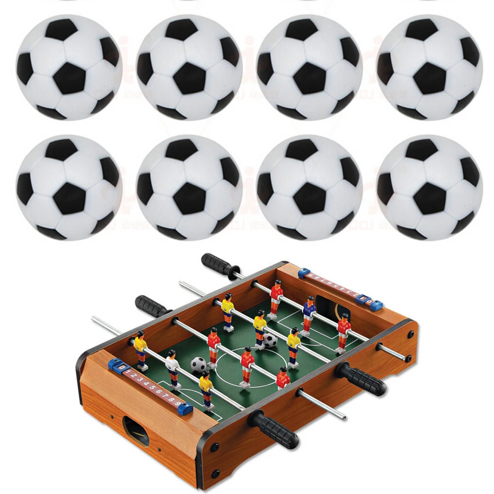 10PCS 32mm Plastic High Quality Foosball Table Soccer Table Ball Baby Foot Fussball Indoor Games Spotrs Gifts Wholesale