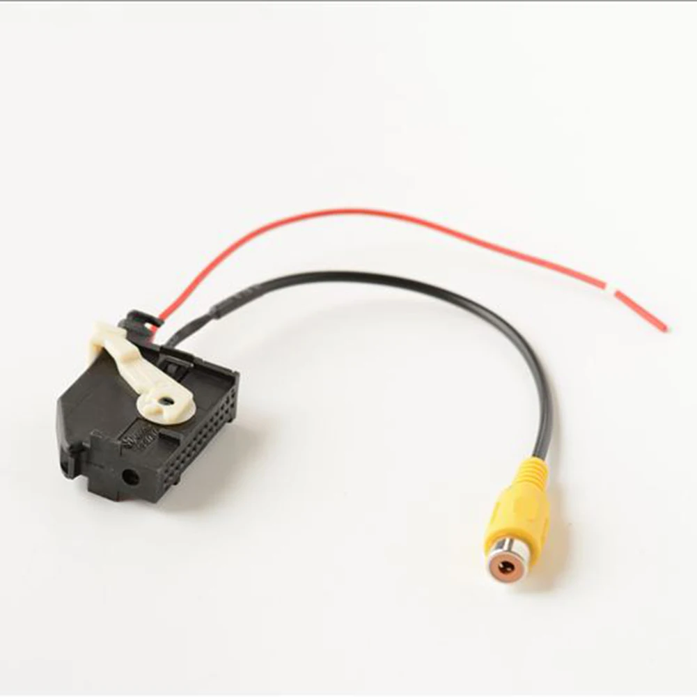 Direct Installation RVC Reverse Backup Camera RCA Cable Adaptor for Skoda 26 Pin Connector Reliable and Efficient