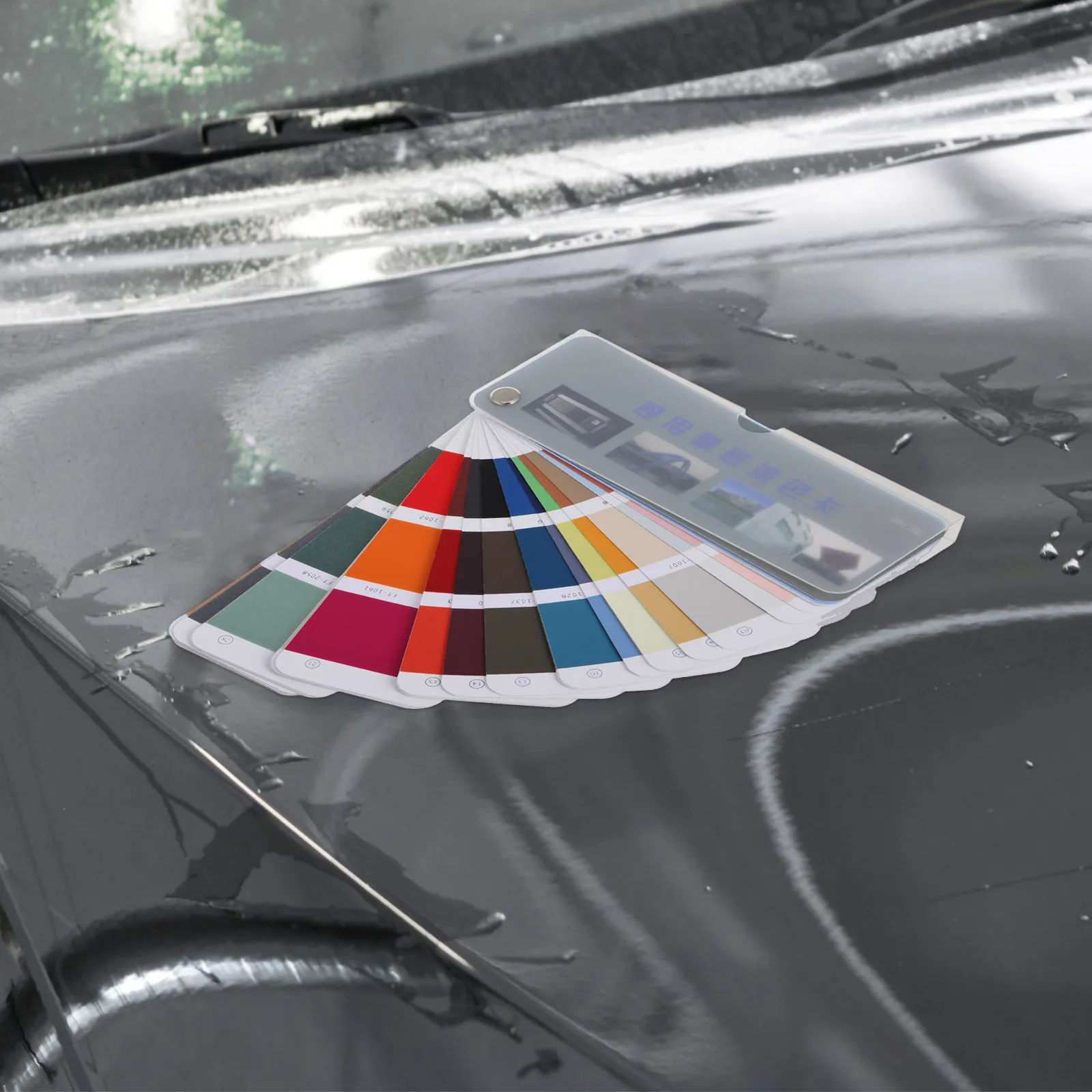 

1Set 114-Color Paint Color Sample Cards Standard Palette for Oil Water Paint Matching Portable Convenient DIY Tool Floor Car
