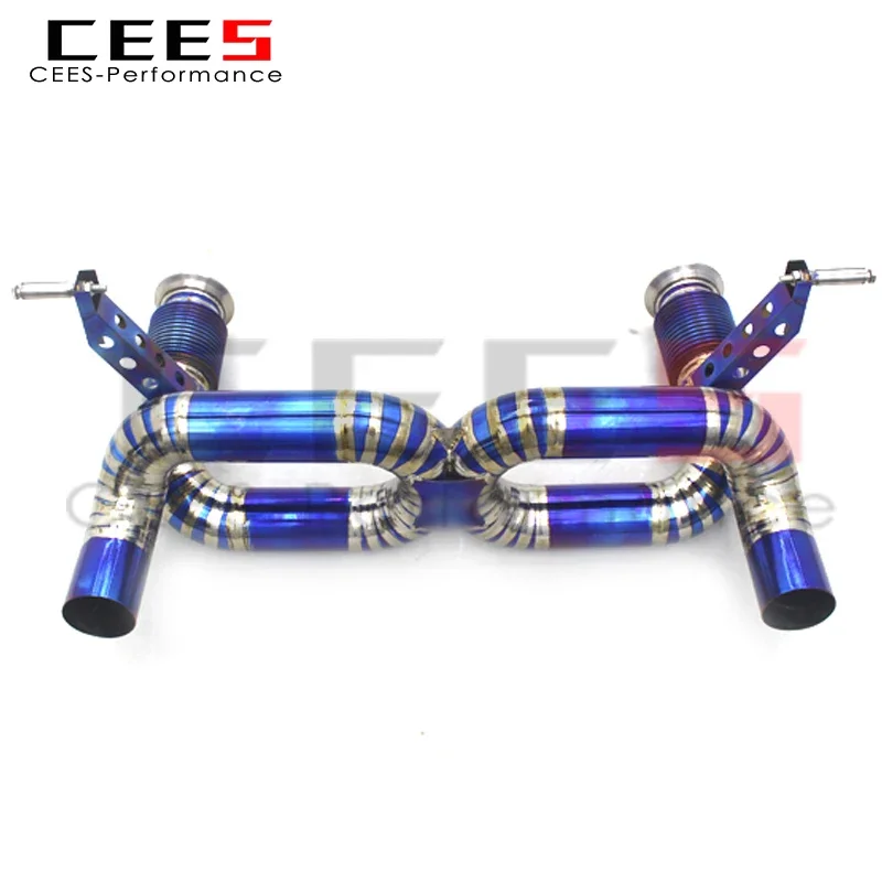 CEES Catback Exhaust for Lamborghini Huracan STO/EVO Spyder 5.2 2019-2020 Titanium Alloy Pipe Exhaust Downpipe