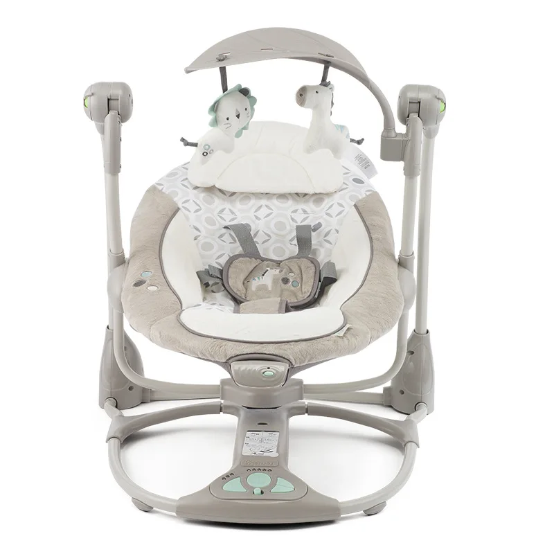 Newborn Gift Baby Rocking Chair Multifunctional Music Electric Swing Baby Comfort Chair Baby Cradle Suitable for 0-3 Years Old