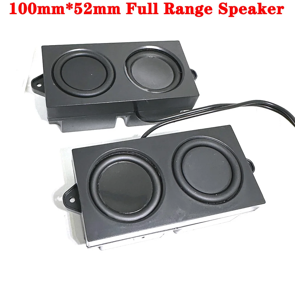 

4*3 Вт полнодиапазонный динамик 2,0 аудио DIY домашняя HiFi система театральный портативный громкоговоритель сабвуфер гоночные треки динамики ТВ AUX пара