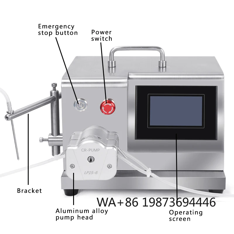 Peristaltic Pump Liquid Filling Machine Cosmetic Industry Equipment