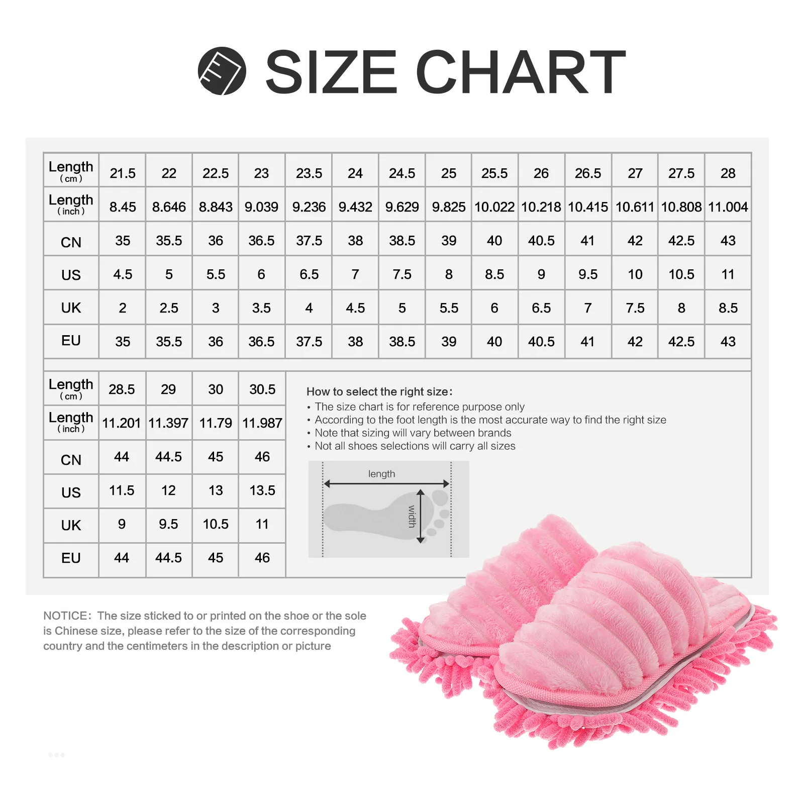 

Floor Cleaning Mop Slippers Microfiber Bottom Picks Up Dirt Dust Detachable Sole Easy Clean Women Lazy Shoe Home Use