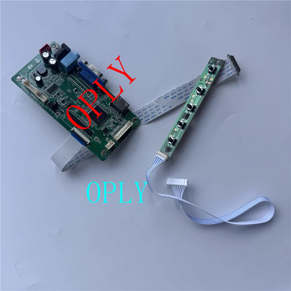EDP Controller driver board for B156XTN04.4 B156XTN04.0 B156XTN04.1 LED panel HDMI-Compatible VGA Audio Kit 1366×768 15.6