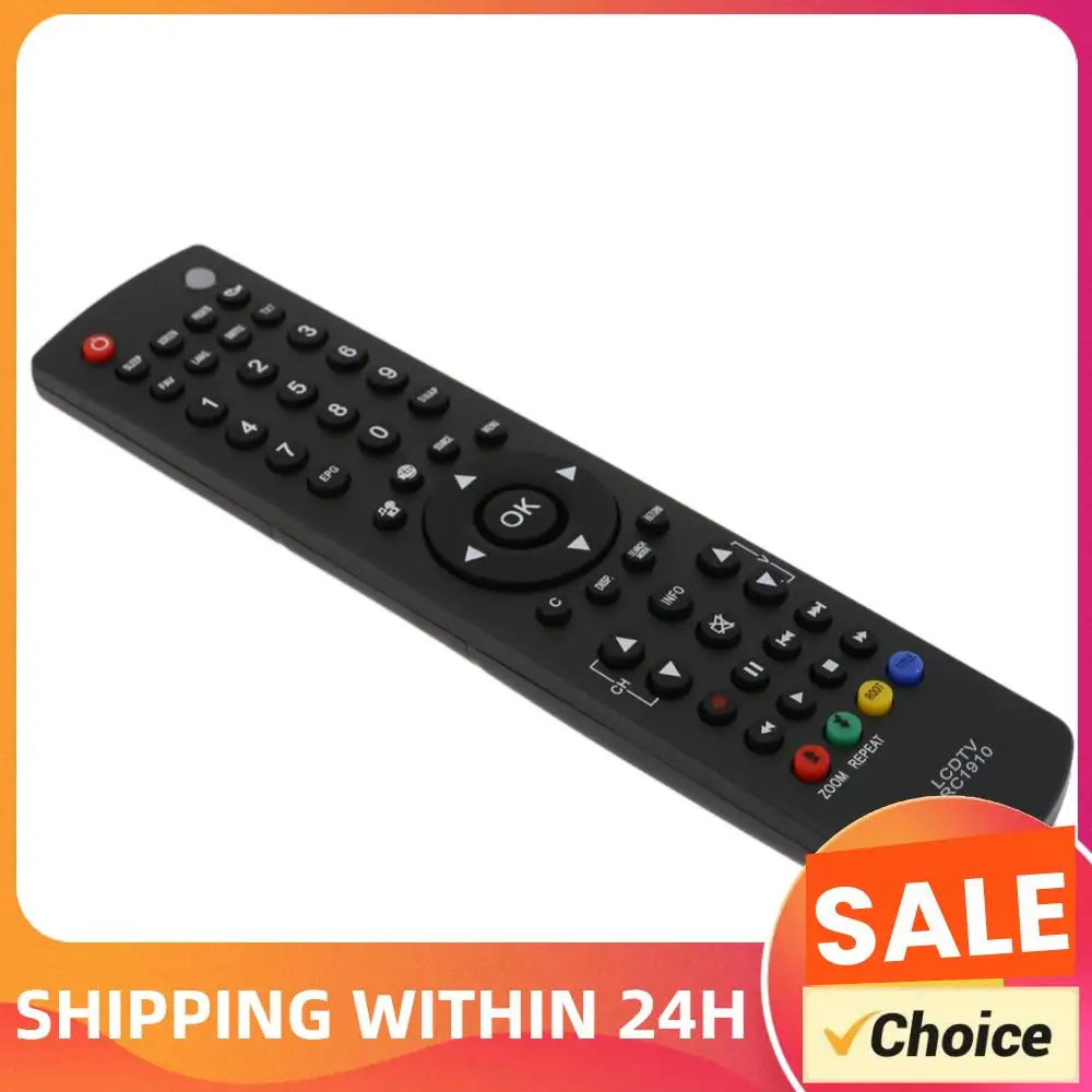 Practical Remote Control Battery Powered Portable Smart TV Controller Replacement Parts Accessories for Toshiba RC1910