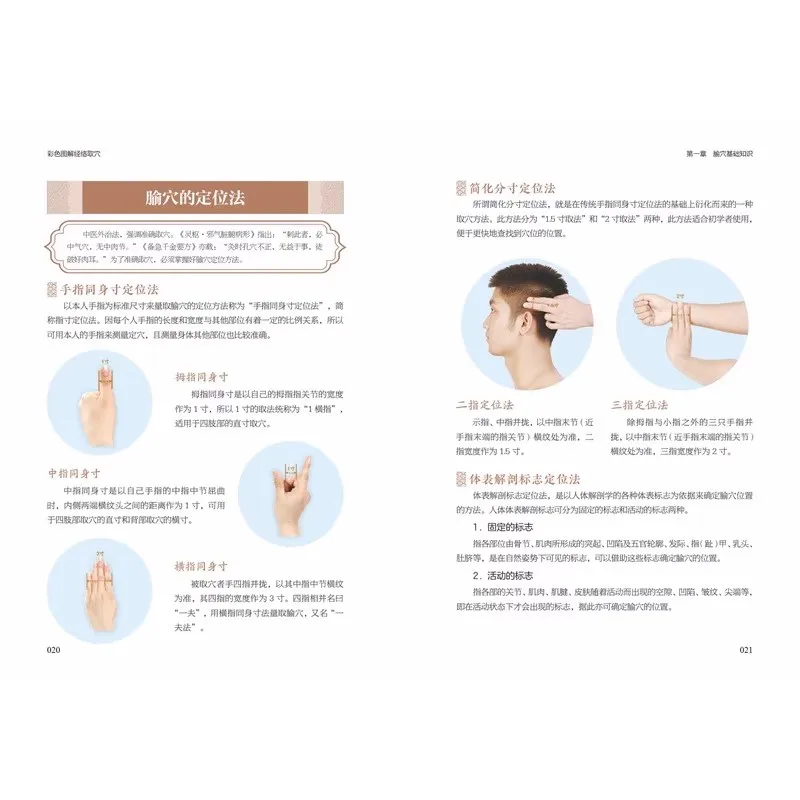 Color Illustration Atlas of Meridians & Acupoints: Easy-to-Follow Guide for Traditional Chinese Medicine TCM Health & Massage