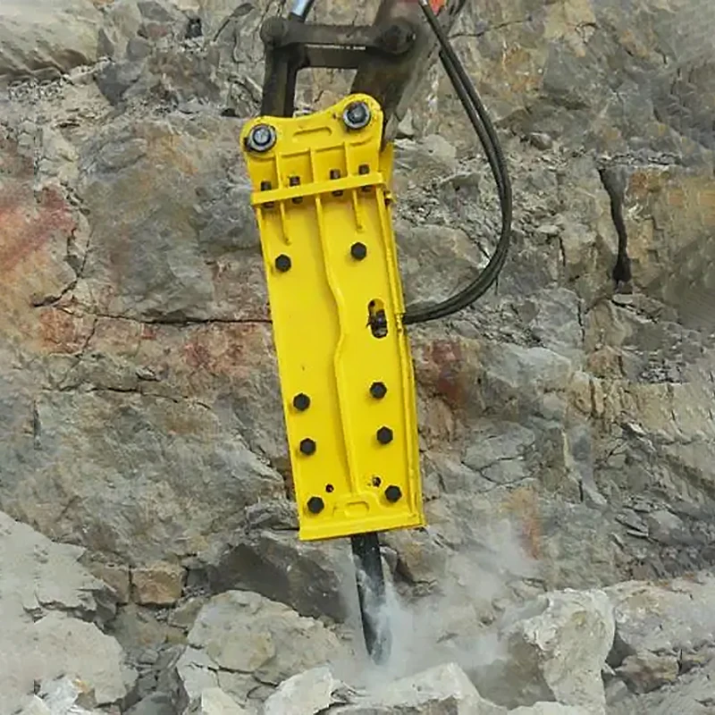 Factory Direct Good Price Excavator Breaker Piston New Type Rock Concrete Breaking Equiplment Indoor Demolition Excavation Tools