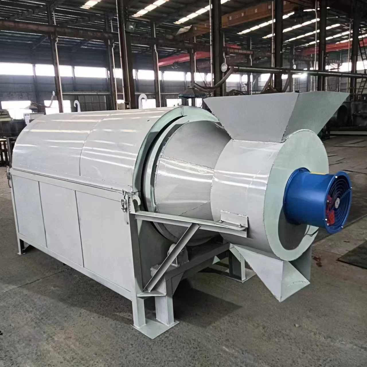 Agricultural Grain And Seed Drying Machine Coffee Bean And Cocoa Rotary Drying Machine Poultry Manure Fertilizer Drum Dryer