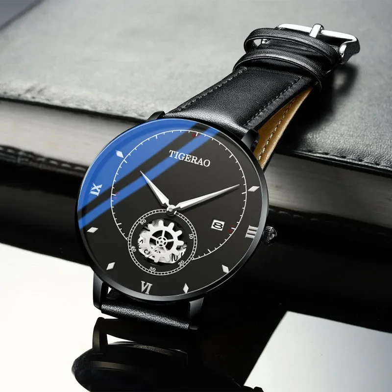 Popular cross-border Douyin, one piece is sent on behalf of Treg's new gear rotating watch.