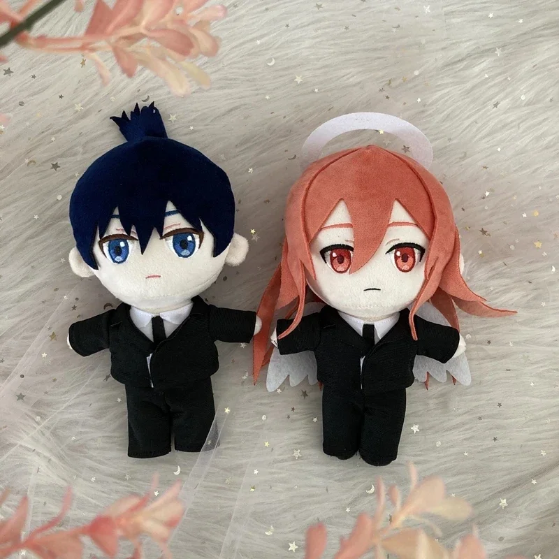 20cm Anime Plüschpuppe Spielzeug Makima Power Higashiyama Kobeni Angel Devil Hayakawa Aki Mitaka Asa Reze Niedliches Weiches Stofftier Kissen Geschenk – Detail 1