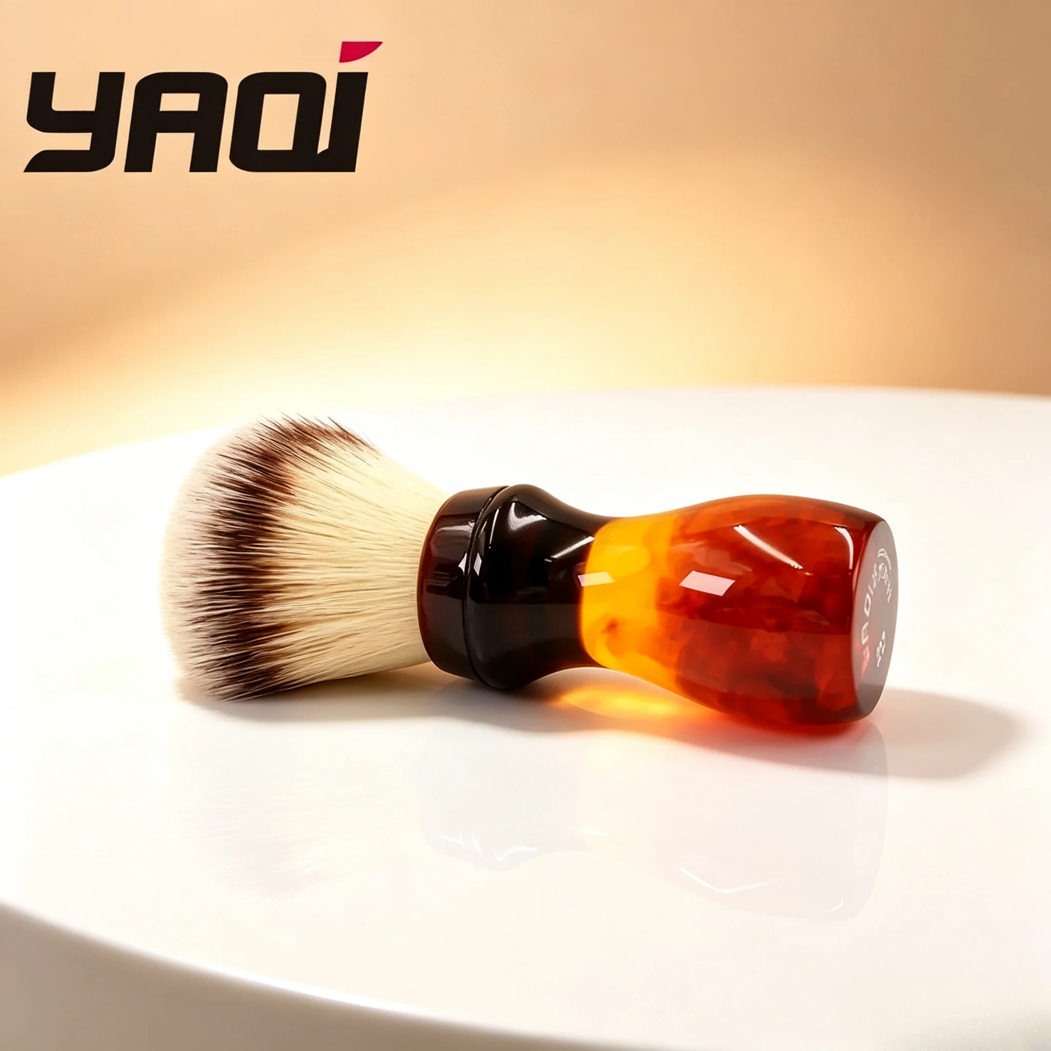NEW 2026 Yaqi 22mm Cola Synthetic Hair Shaving Brush Collectibles Birthday Gift For Boyfriend