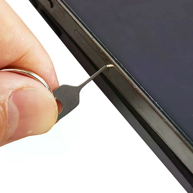 5pcs SIM Card Eject Pin Key Tool Needle SIM Card Tray Holder Eject Pin For Mobile Phone Key Tool Card Pin Needle