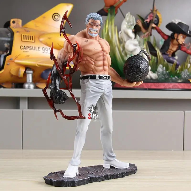 

Original genuine hero Finale: The Iron Fist and Karp Standing Pose scene figurine model ornament, exquisite statue gift 26cm