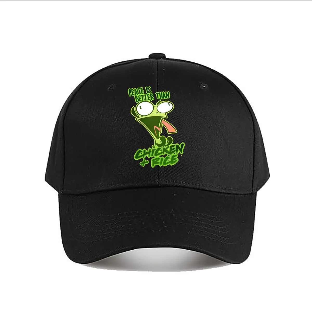 Peace Is Better Than Chicken Rice Frog Baseball Cap Fashion Men Sunhat Women's Outdoor Sports