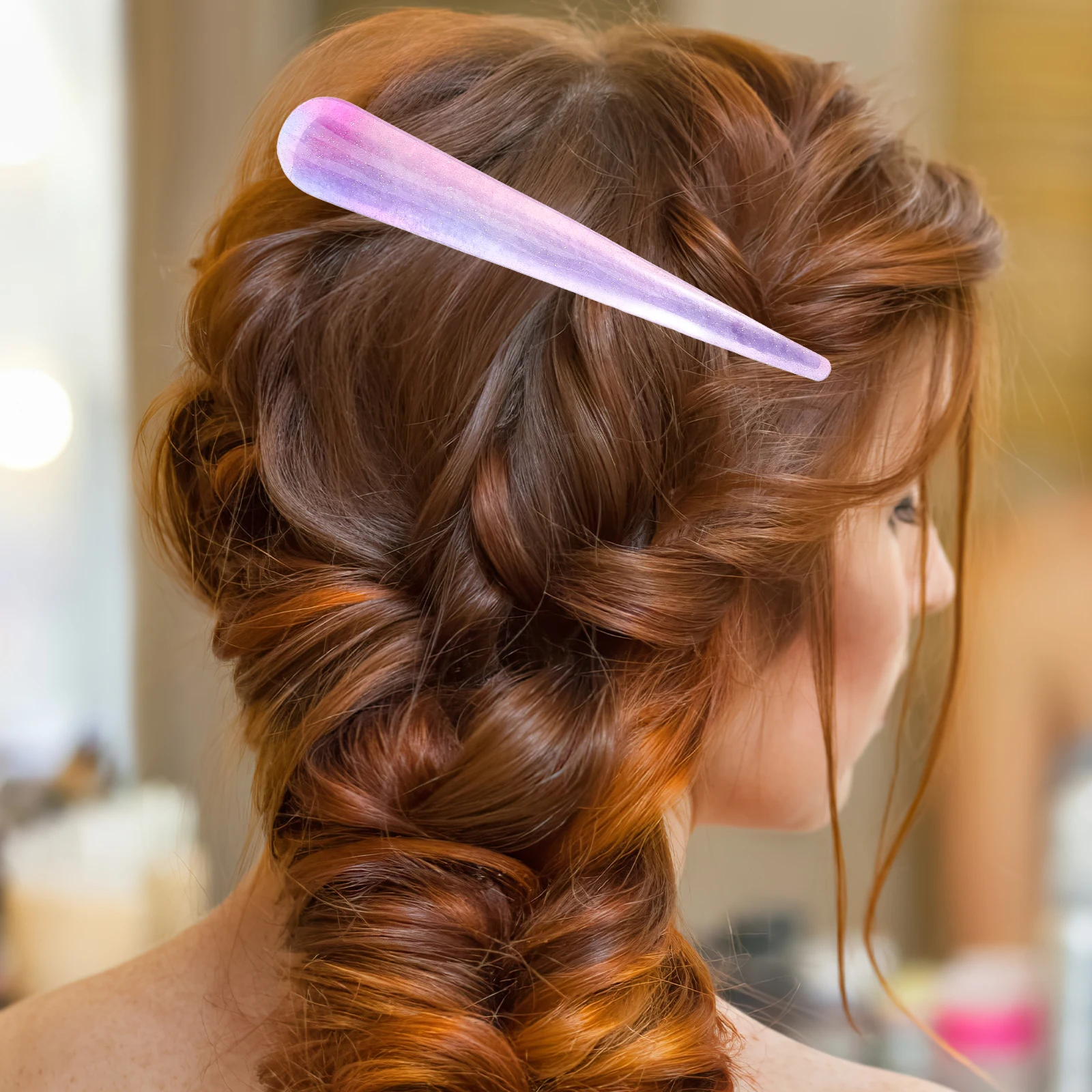 

6pcs Hairpin Jaw Clips for Women Girls Metal Styling Accessories Reusable Durable Firm Fix Metal Hair Accessories Non Slip