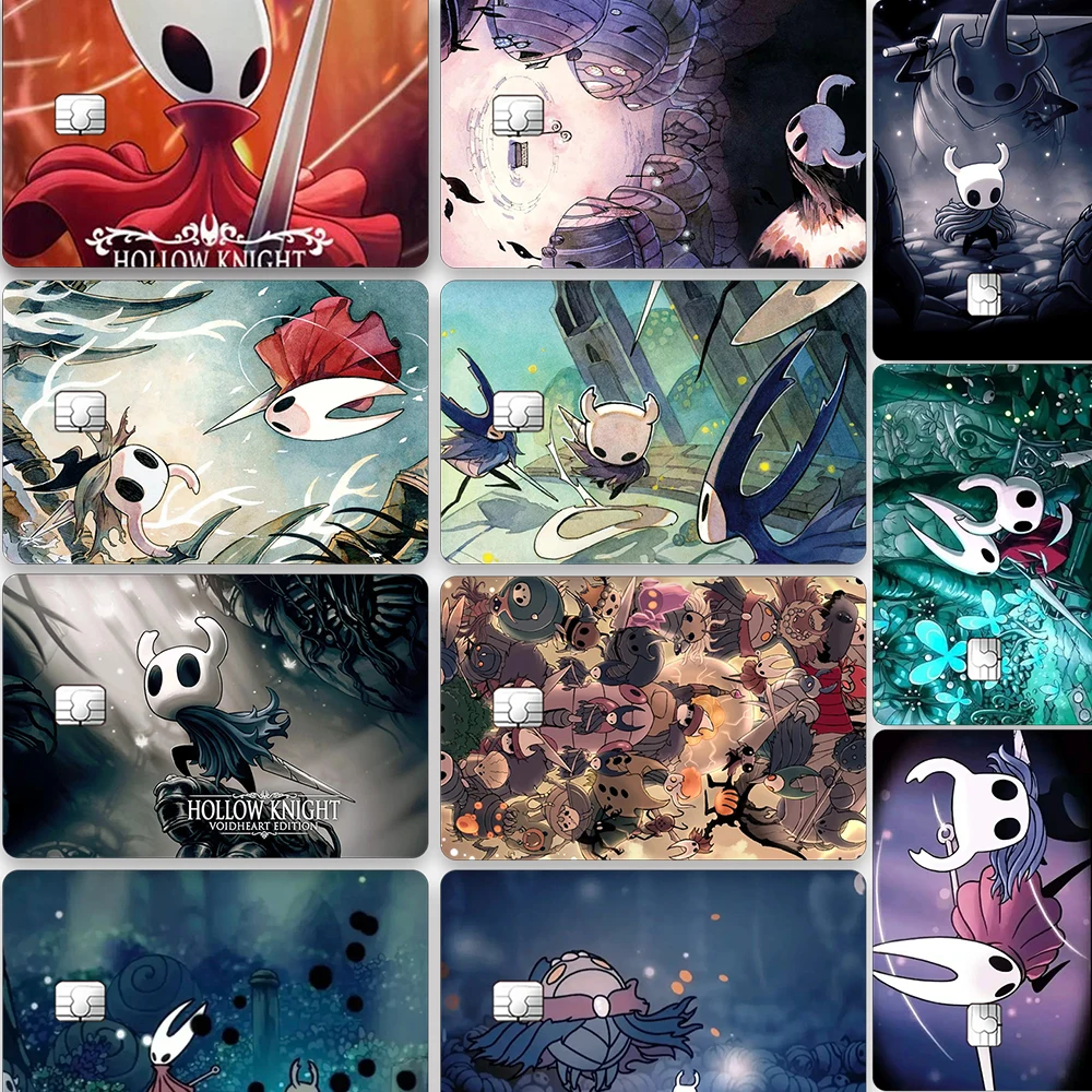 

Hollow Knight Card Sticker Patch Bus Subway Card Decorate Patch Student Meal Card Campus Game Pattern Creativity Festival Gift