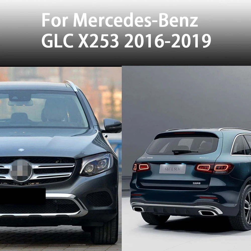 led Headlight with Taillights For Mercedes Benz GLC260 GLC300 W253 2016-2019 Refit Assembly LED DRL Dynamic Turn Signal Light