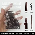 Brown-40pcs
