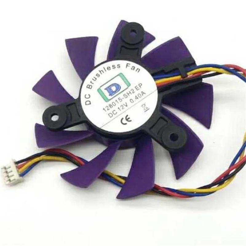 Wholesale: GTX650 Xiaoqiang version GTX460/560 four-wire temperature-controlled video card fan 128015-SH2 EP hole spacing 47mm