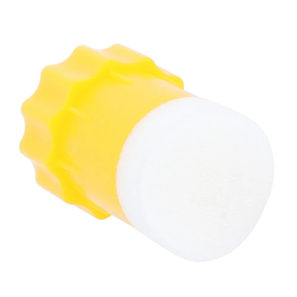 2pcs Plastic Bee Marking Bottle Yellow Soft Foam Interior Bee Capture Tube Smooth Outer Surface Portable Shape Apiculture Tool