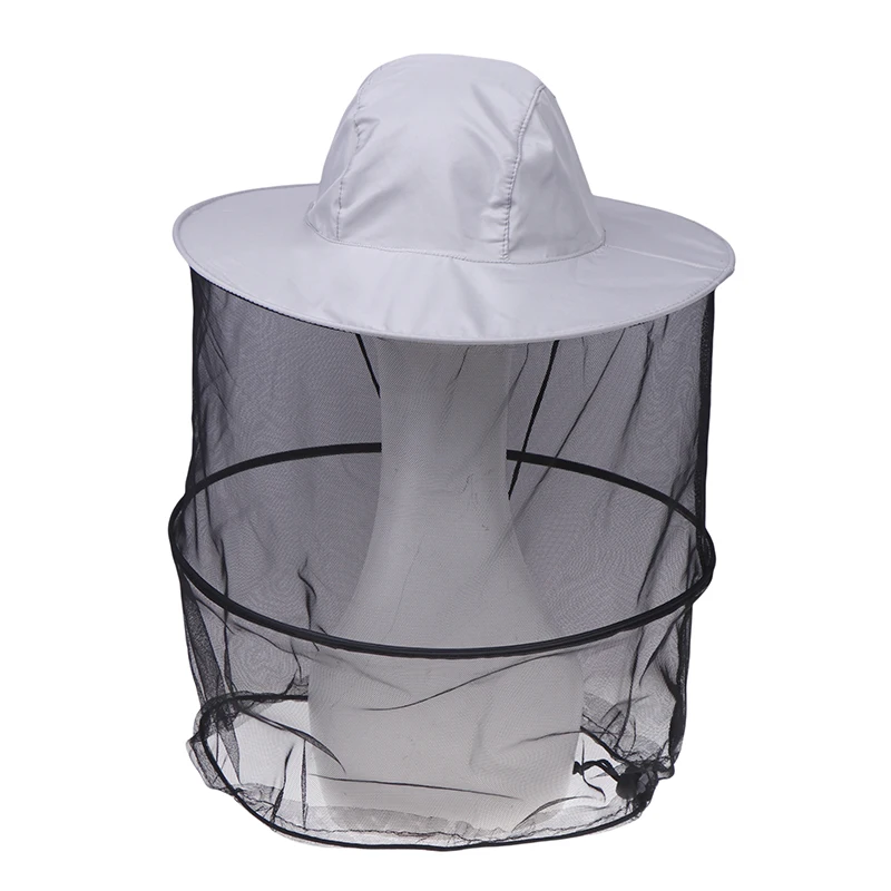 Mosquito Hat With Hidden Net Mesh Repellent Insect Bee Protection Men Women Outdoor Sunscreen Fishing Cap