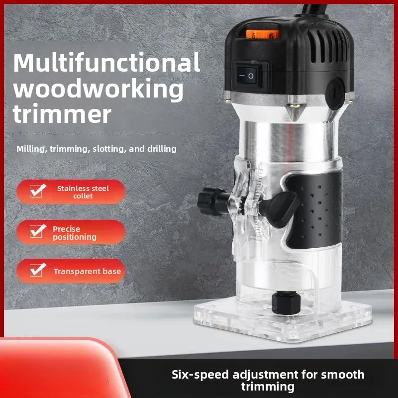 For 6 Speed Electric Woodworking Edging Machine Engraving Bakelite Milling Slotting Tool for Delivery
