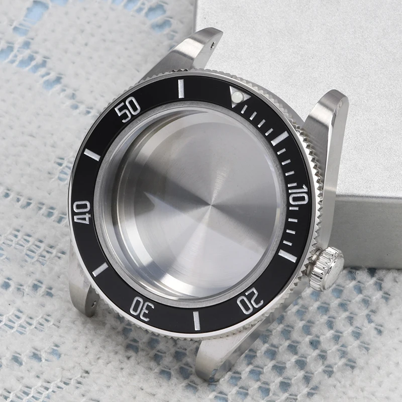 HEIMDALLR Watch Case Stainless Steel Diving Watch Case Sapphire Glass 20Bar Waterproof Fit For NH35A NH36A Automatic Movement