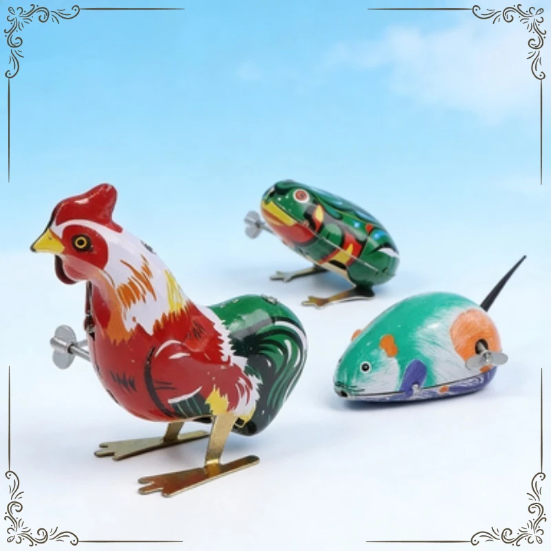 

Ретро-игрушка на пружине: прыгающая лягушка/мышь для детей