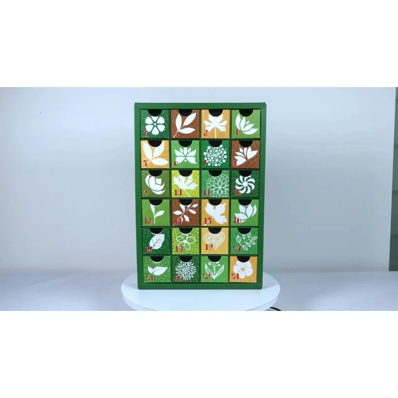 Customized productWholesale custom design empty advent calendar box