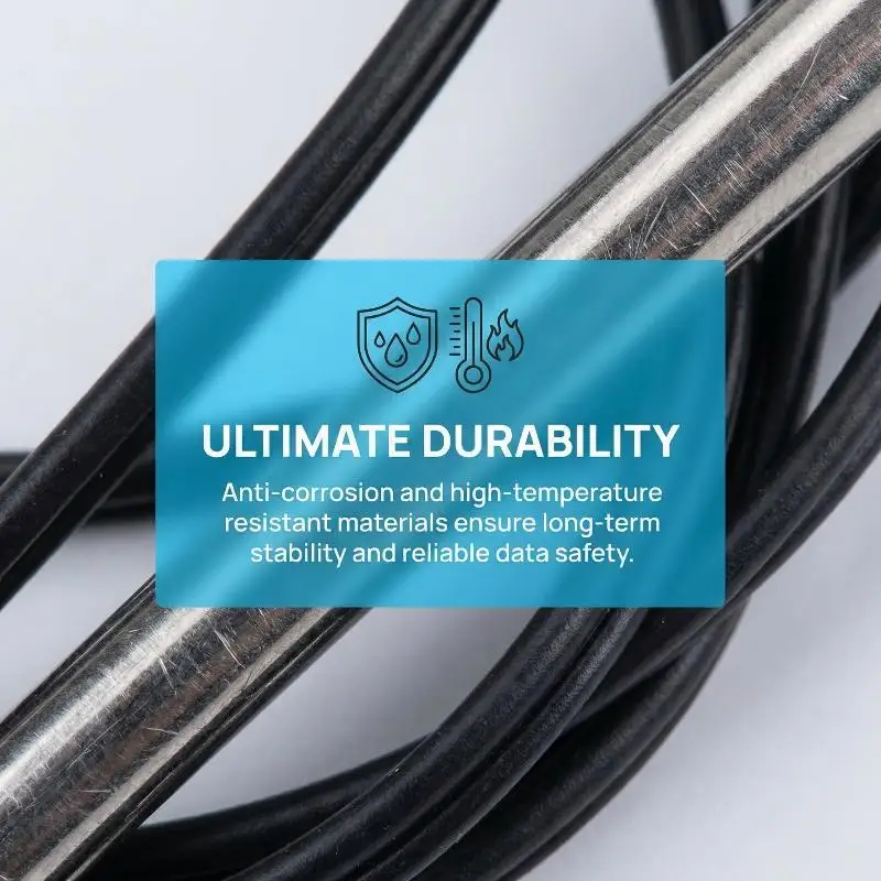 1 Piece Waterproof Probe Cable 0.5/1/2/3/5M Wire NTC 10K 1% 3435 NTC 10K Thermistor Temperature Sensor Probe Thermistor