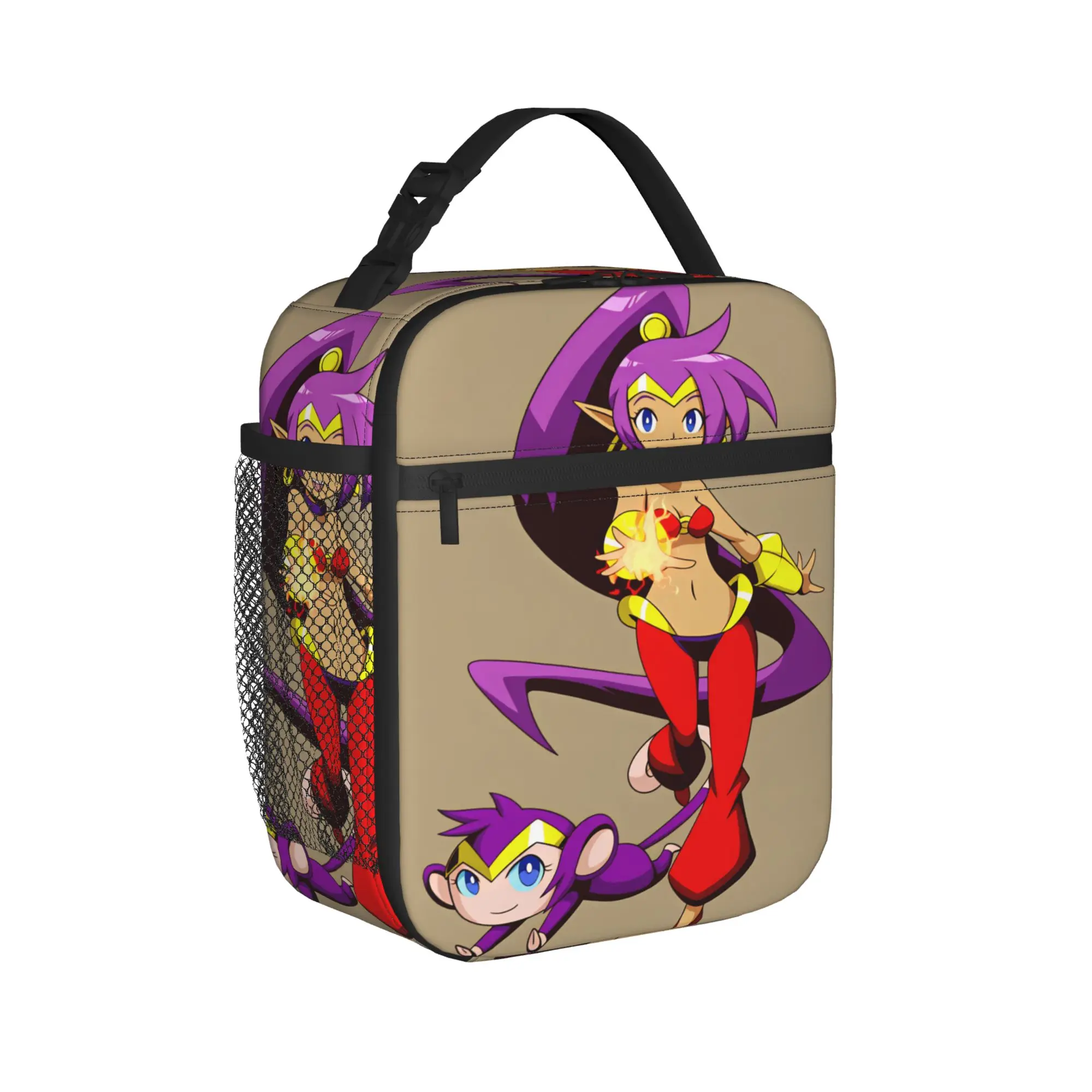 Shantae Half Genie Lunch Bag  Outdoor Picnic Lunch Box Unisex Fun Print Tote Food Bags Waterproof Portable Insulated Cooler Bag