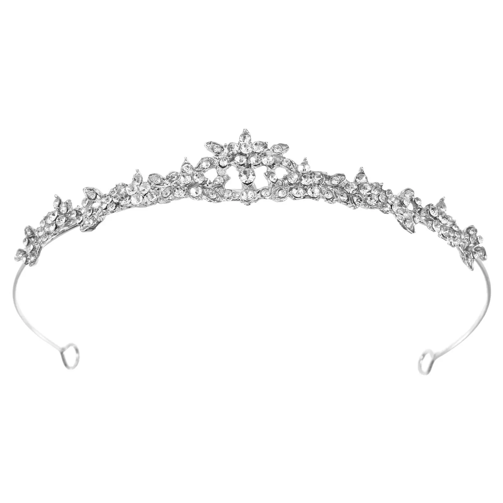 

Свадебная повязка на голову: Роскошная корона из страз и кристаллов для невесты, элегантный аксессуар для волос, сверкающий, ручной работы, на память