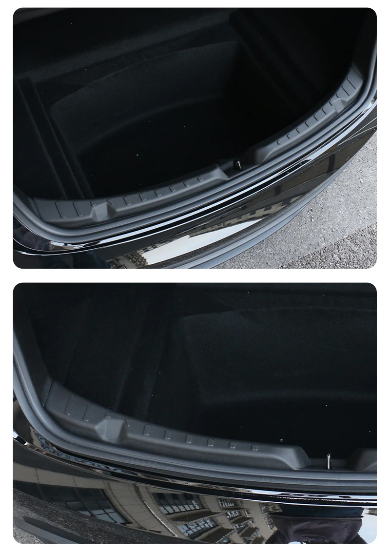 Boot Loading Sills Plate Cover per Tesla Model 3 highland 2024 2020-2023.10 Trunk Entry Guard + side Insert trim Protector