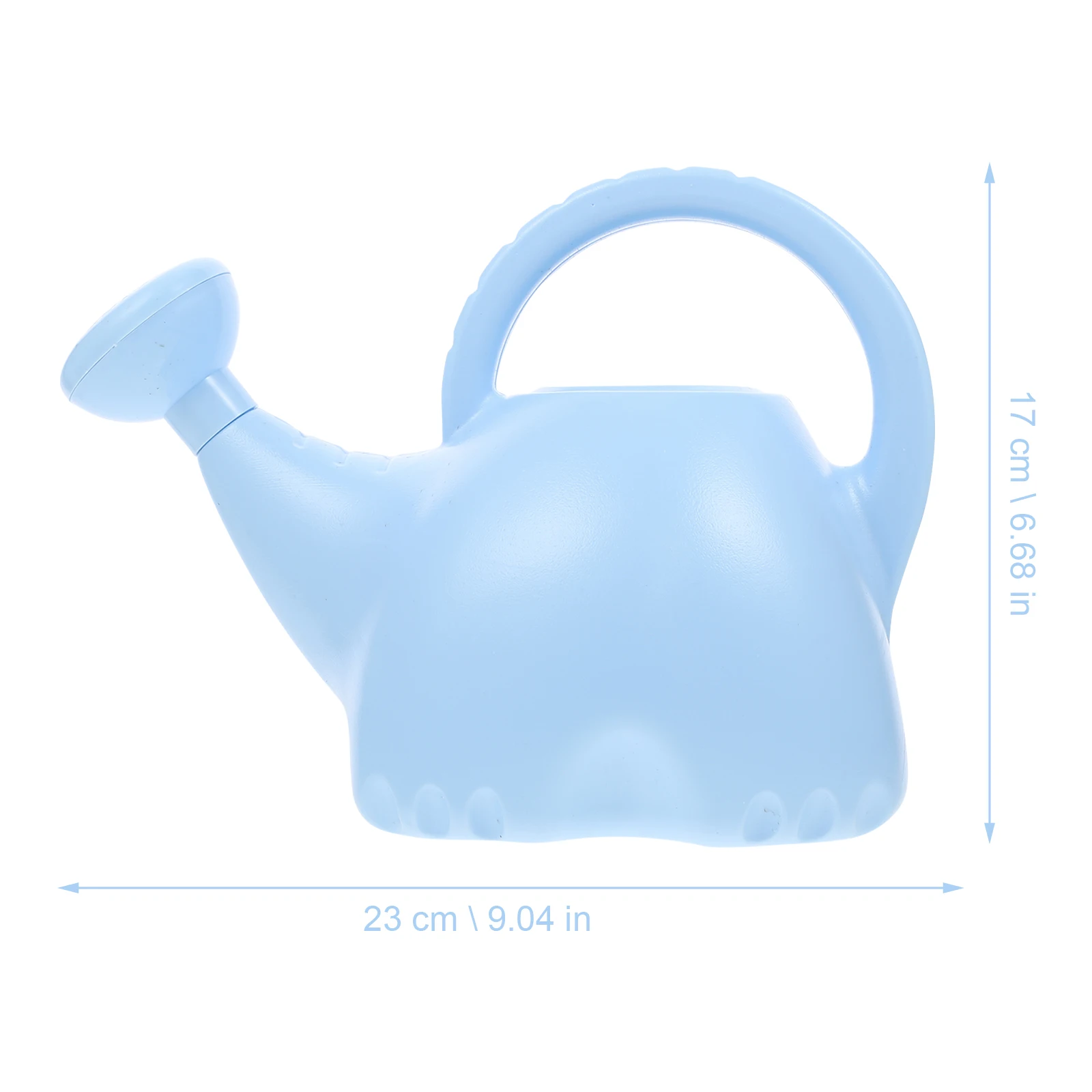 أداة سقاية على شكل فيل للأطفال، أداة بستنة، وعاء بلاستيكي لطيف، حجم صغير، لعبة تخزين خفيفة الوزن للأطفال، لعب رمل الشاطئ