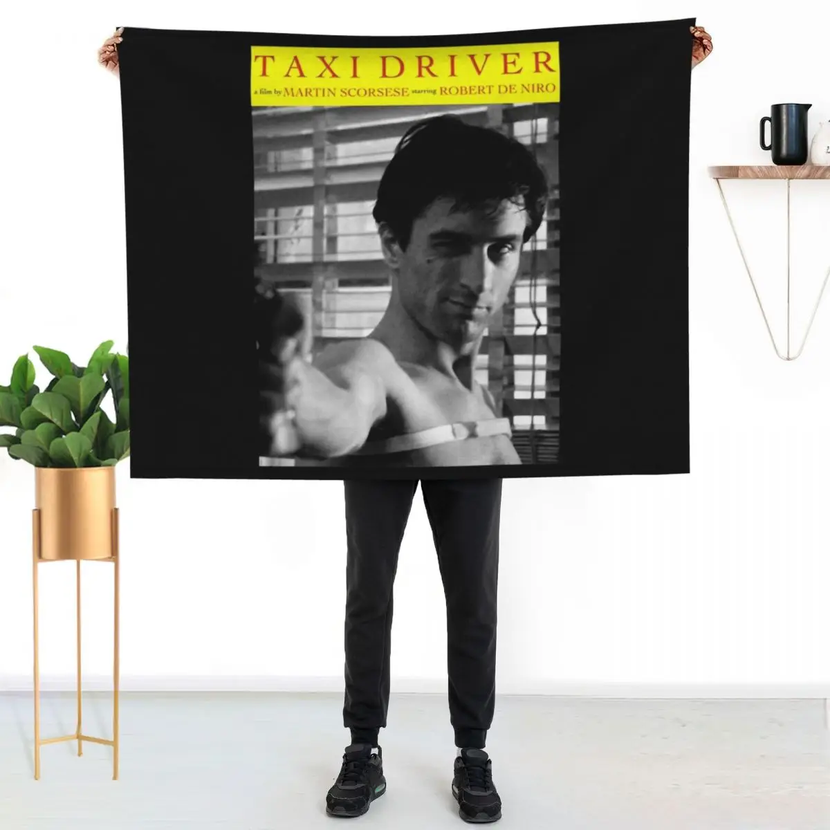 Creation Director Passionate About Movie Products Taxi Driver Retro Throw Blanket Fashion Sofas Giant Sofa Kid'S Blankets